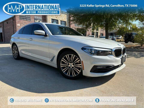 2018 BMW 5 Series for sale at International Motor Productions in Carrollton TX