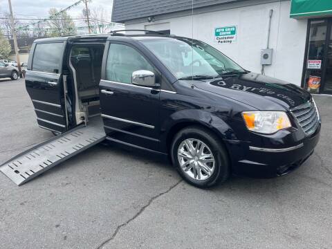 2010 Chrysler Town & Country Wheelchair Van for sale at Auto Sales Center Inc in Holyoke MA