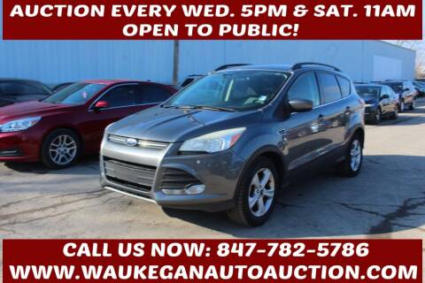 2014 Ford Escape for sale at Waukegan Auto Auction in Waukegan IL