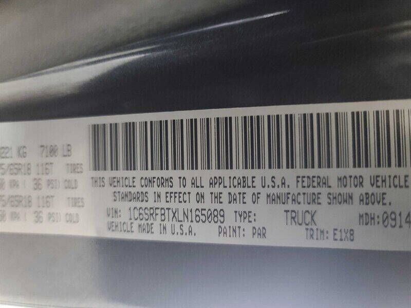 2020 RAM 1500 Big Horn