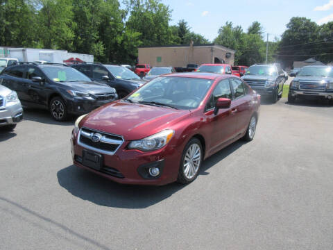 2012 Subaru Impreza for sale at Route 12 Auto Sales in Leominster MA