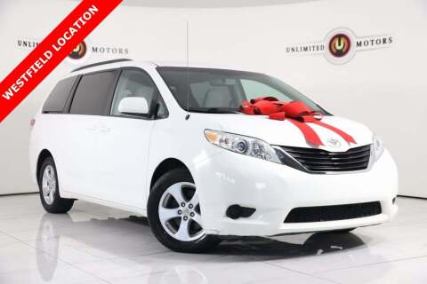 2011 Toyota Sienna for sale at INDY'S UNLIMITED MOTORS - UNLIMITED MOTORS in Westfield IN