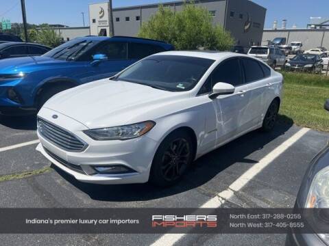 2018 Ford Fusion Hybrid for sale at Fishers Imports in Fishers IN