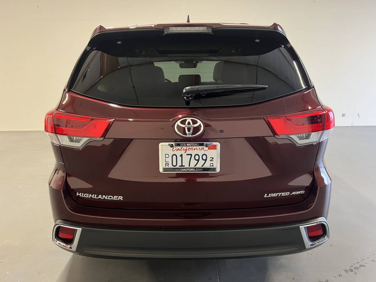 2018 Toyota Highlander for sale at RCG MOTORS in Rocklin, CA