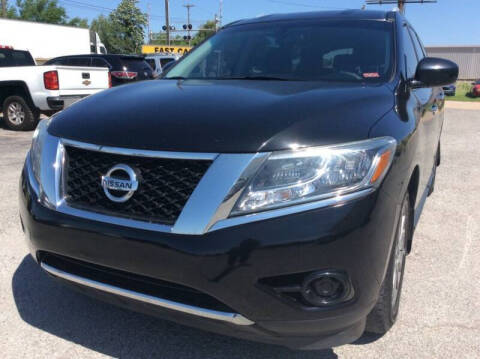 2016 Nissan Pathfinder for sale at LOWEST PRICE AUTO SALES, LLC in Oklahoma City OK