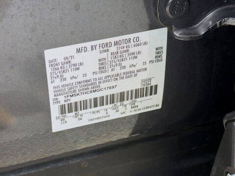 2021 Ford Explorer Platinum