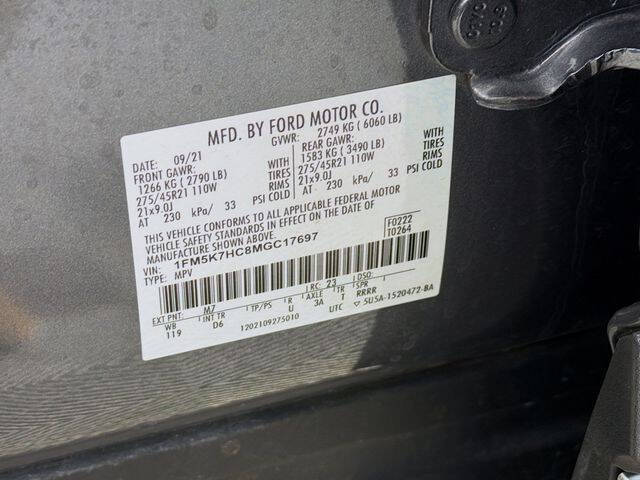 2021 Ford Explorer Platinum