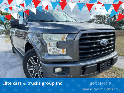 2015 Ford F-150 for sale at Elite cars & trucks group Inc in Hollywood FL