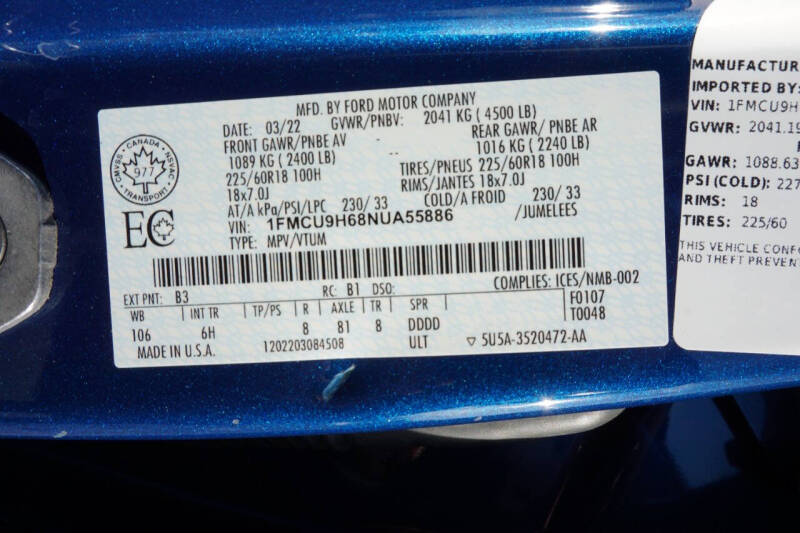 2022 Ford Escape SEL