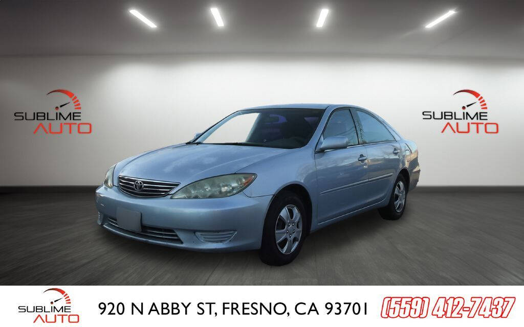 2005 Toyota Camry for sale at SUBLIME AUTO in Fresno, CA