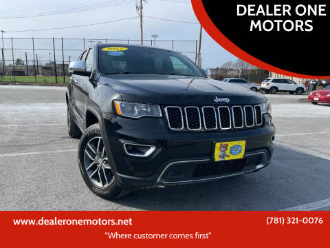 2017 Jeep Grand Cherokee for sale at Dealer One Motors in Malden MA
