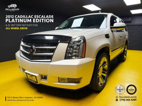2012 Cadillac Escalade Platinum Edition