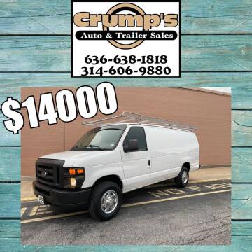 2012 Ford E-Series Cargo for sale at CRUMP'S AUTO & TRAILER SALES in Crystal City MO