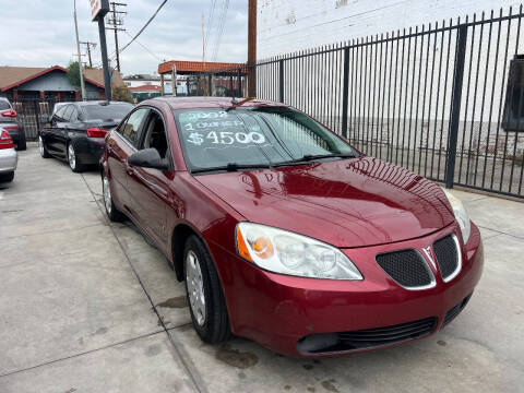 2008 Pontiac G6 for sale at The Lot Auto Sales in Long Beach CA
