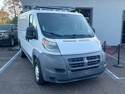 2017 RAM ProMaster for sale at ERBI MOTORS LLC in Jacksonville FL