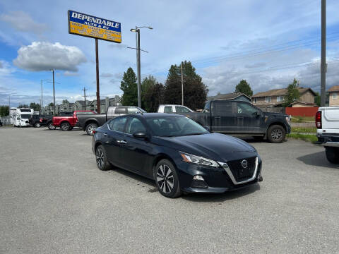 2021 Nissan Altima for sale at Dependable Used Cars in Anchorage AK