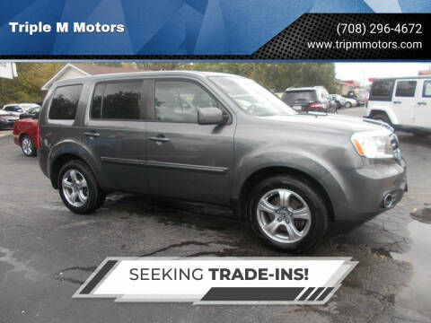 2012 Honda Pilot for sale at Triple M Motors in Saint John IN