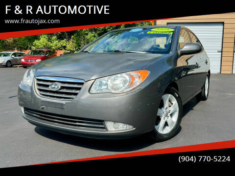 2008 Hyundai Elantra for sale at F & R AUTOMOTIVE in Jacksonville FL