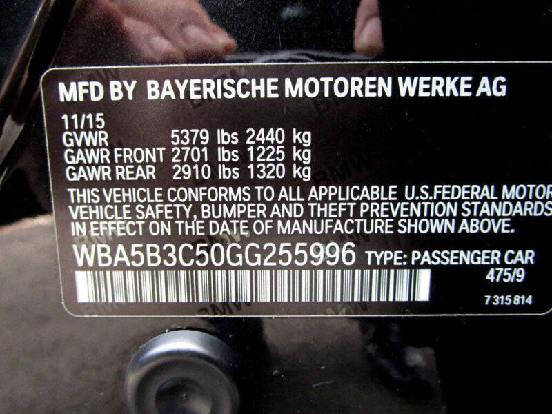 2016 BMW 5 Series 535i xDrive