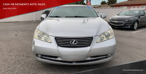 2008 Lexus ES 350 for sale at CASH OR PAYMENTS AUTO SALES in Las Vegas NV