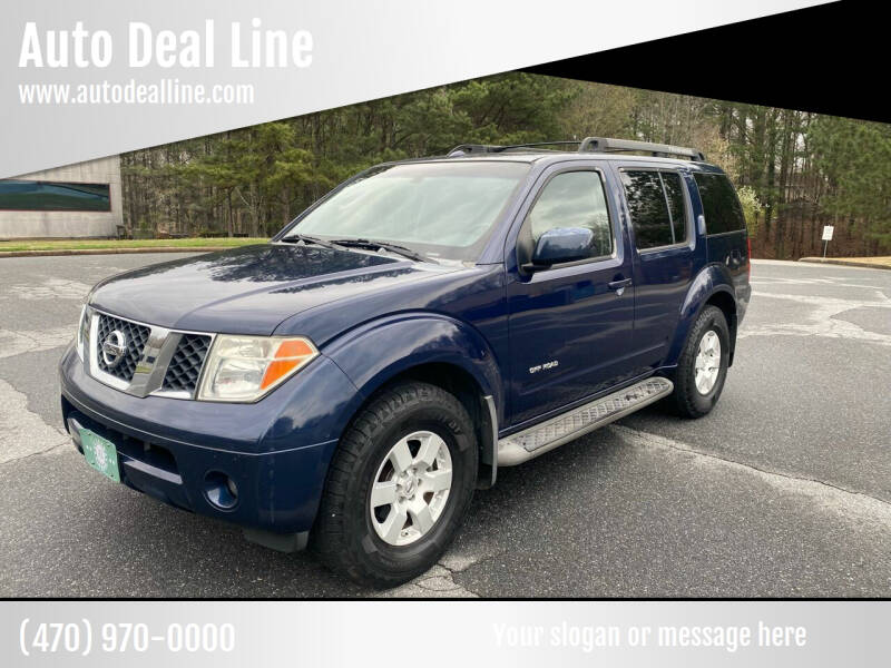 2006 Nissan Pathfinder for sale at Auto Deal Line in Alpharetta GA