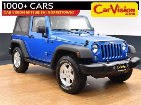 2015 Jeep Wrangler for sale at Car Vision Buying Center in Norristown PA