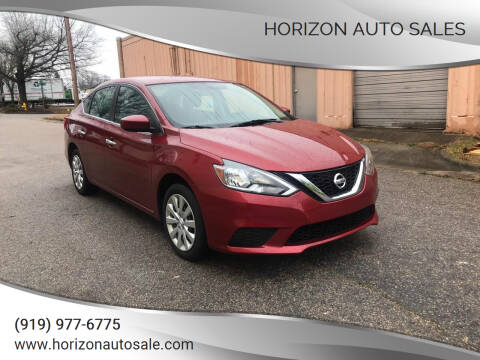 2017 Nissan Sentra for sale at Horizon Auto Sales in Raleigh NC