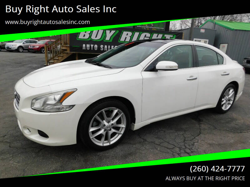 2009 Nissan Maxima for sale at Buy Right Auto Sales Inc in Fort Wayne IN