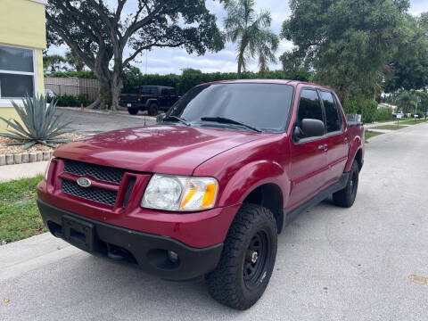 2002 Ford Explorer Sport Trac for sale at L G AUTO SALES in Boynton Beach FL