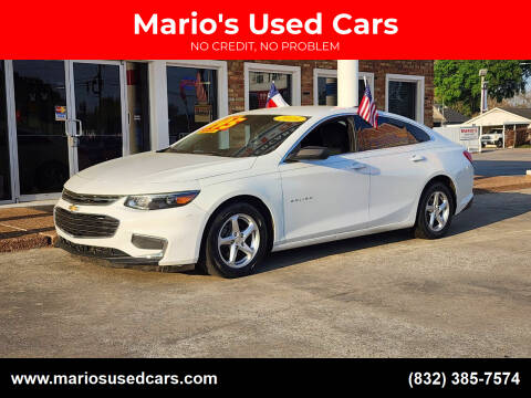 2016 Chevrolet Malibu for sale at Mario's Used Cars - South Houston Location in South Houston TX