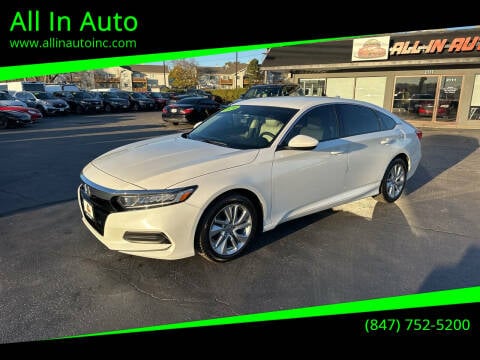 2020 Honda Accord for sale at All In Auto in Palatine IL