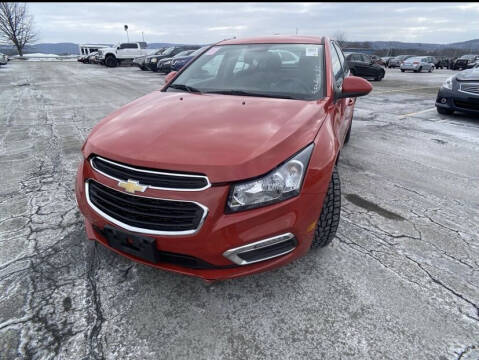 2015 Chevrolet Cruze for sale at PJ'S Auto & RV in Ithaca NY