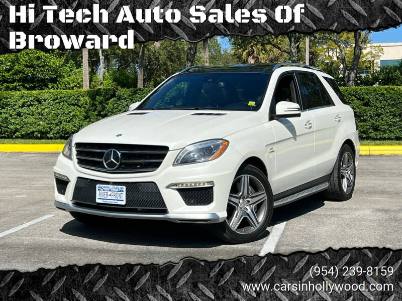 2014 Mercedes-Benz M-Class for sale at Hi Tech Auto Sales Of Broward in Hollywood FL