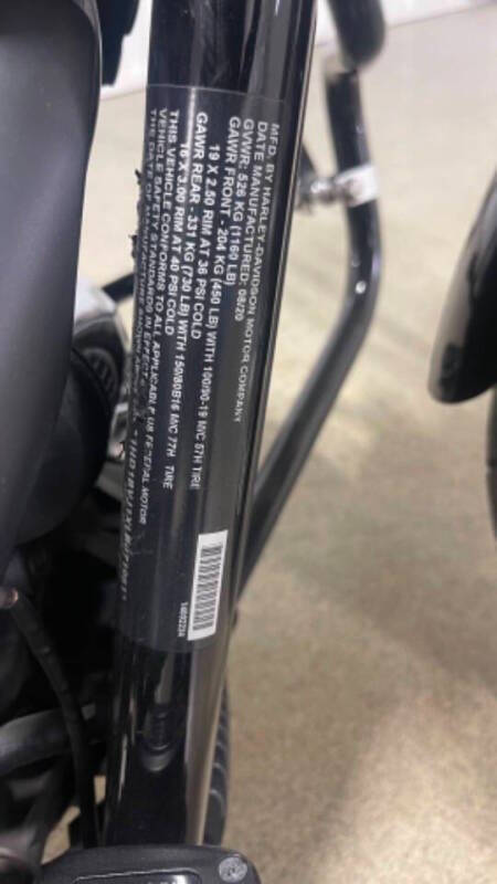 2020 Harley-Davidson Softail FXST