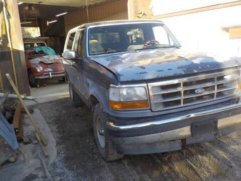 1993 Ford Bronco for sale at Classic Car Deals in Cadillac MI