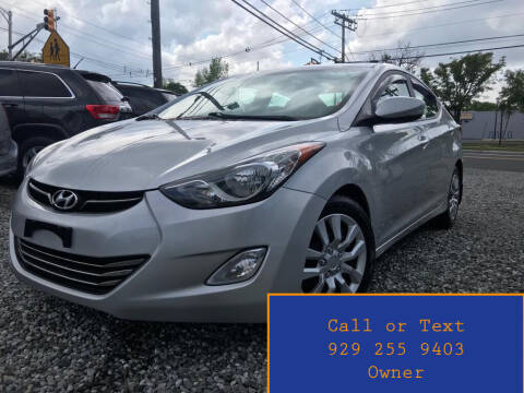 2013 Hyundai Elantra for sale at Ultimate Motors in Port Monmouth NJ