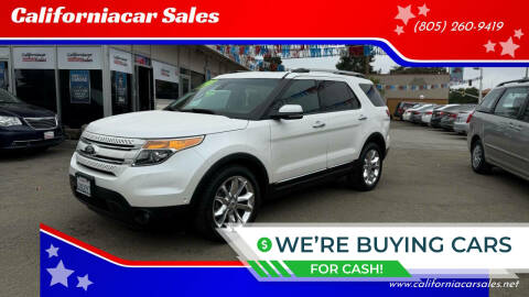 2013 Ford Explorer for sale at Californiacar Sales in Santa Maria CA