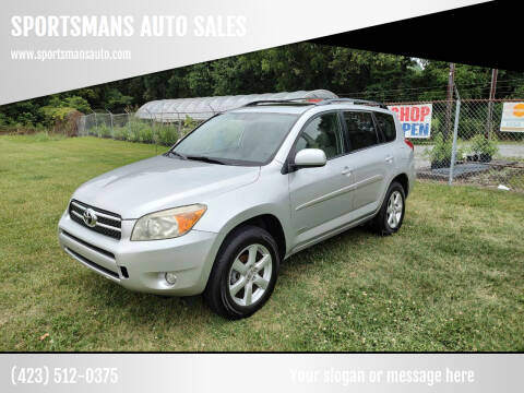 2008 Toyota RAV4 for sale at SPORTSMANS AUTO SALES in Elizabethton TN