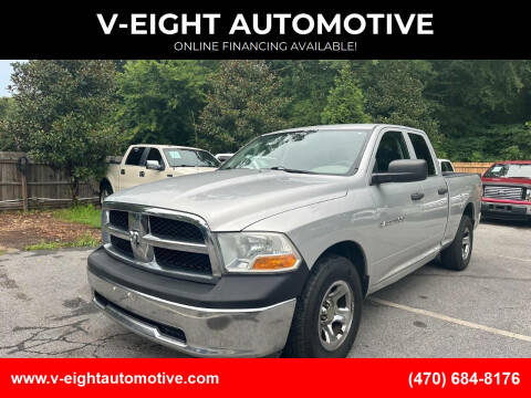 2012 RAM 1500 for sale at V-EIGHT AUTOMOTIVE in Lithia Springs GA