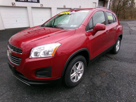 2015 Chevrolet Trax for sale at Clift Auto Sales in Annville PA