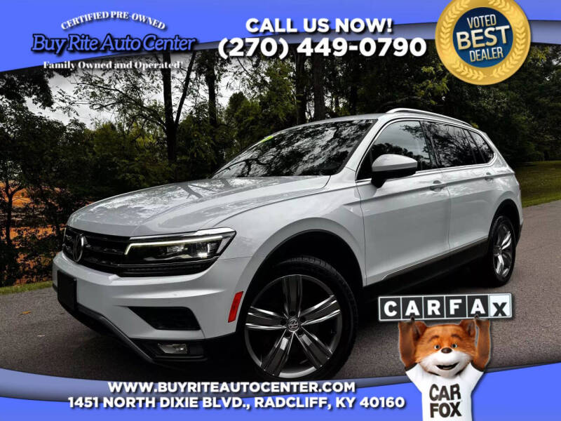 2018 Volkswagen Tiguan for sale at Buy Rite Auto Center in Radcliff KY