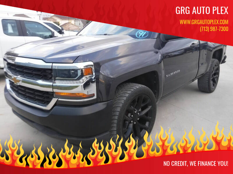 2016 Chevrolet Silverado 1500 for sale at GRG Auto Plex in Houston TX
