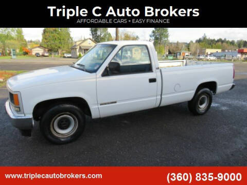 1991 GMC Sierra 2500 for sale at Triple C Auto Brokers in Washougal WA