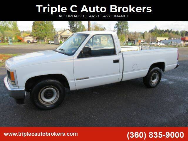 1991 GMC Sierra 2500 for sale at Triple C Auto Brokers in Washougal WA