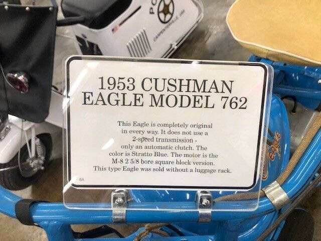 1953 Cushman Eagle 762