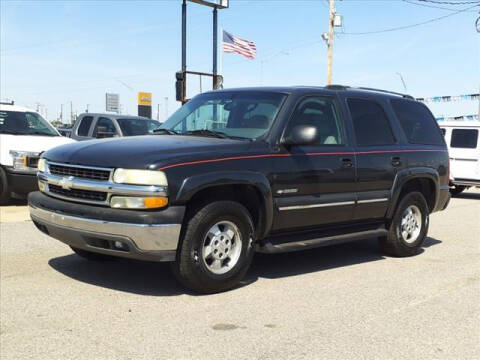 2003 Chevrolet Tahoe for sale at HALLER WHOLESALE AUTO in El Reno OK