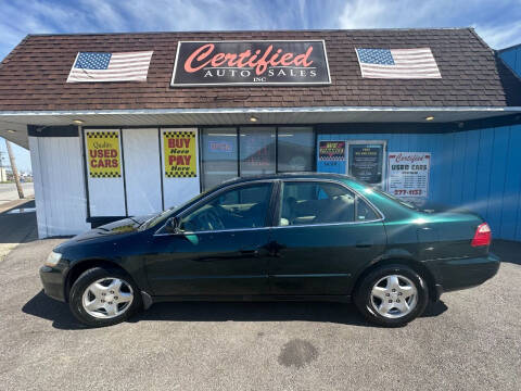 2000 Honda Accord for sale at Certified Auto Sales, Inc in Lorain OH