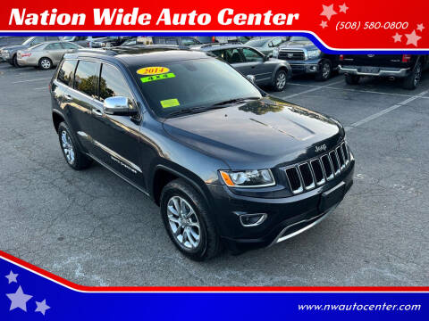 2014 Jeep Grand Cherokee for sale at Nation Wide Auto Center in Brockton MA