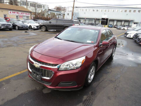 2015 Chevrolet Malibu for sale at Saw Mill Auto in Yonkers NY