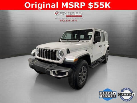 2024 Jeep Wrangler for sale at CERTIFIED AUTOPLEX INC in Dallas TX